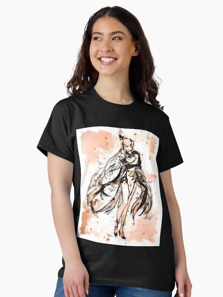 Ningguang - Genshin Impact Classic T-Shirt Style001