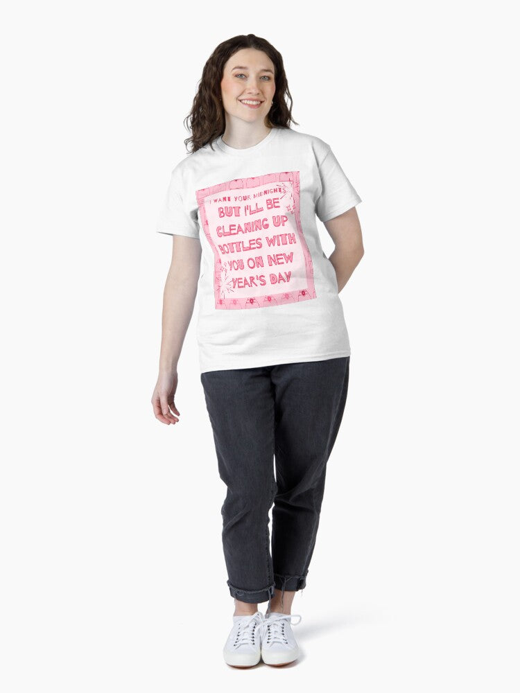 New Year's Eve Lyrics Reputation Classic T-Shirt