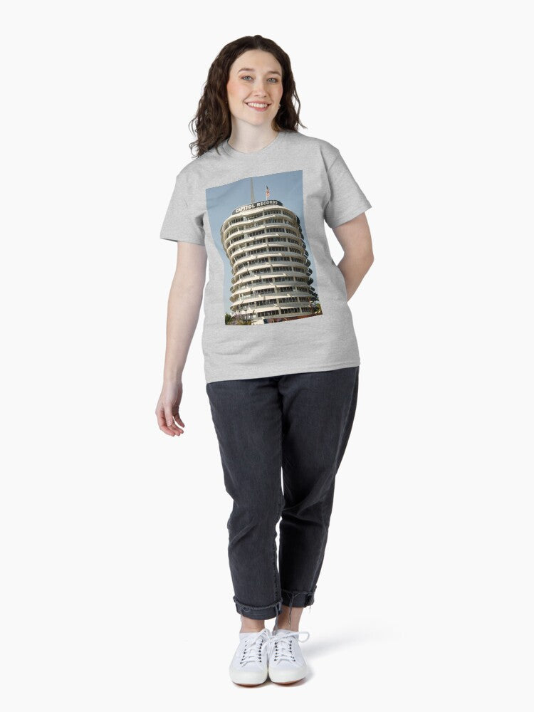 The Iconic Capitol Records Building Classic T-Shirt