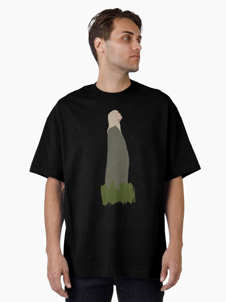 folklore inspired drawing Oversized T-Shirt