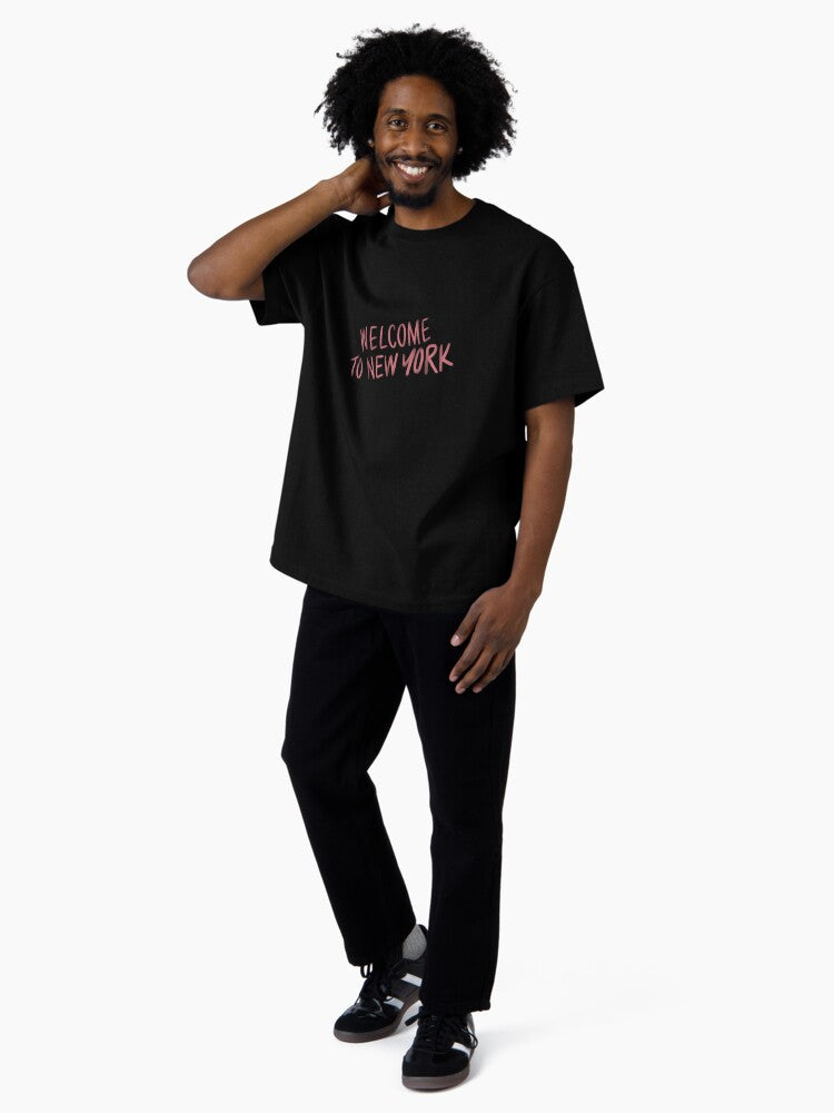 Welcome to New York lyrics Oversized T-Shirt