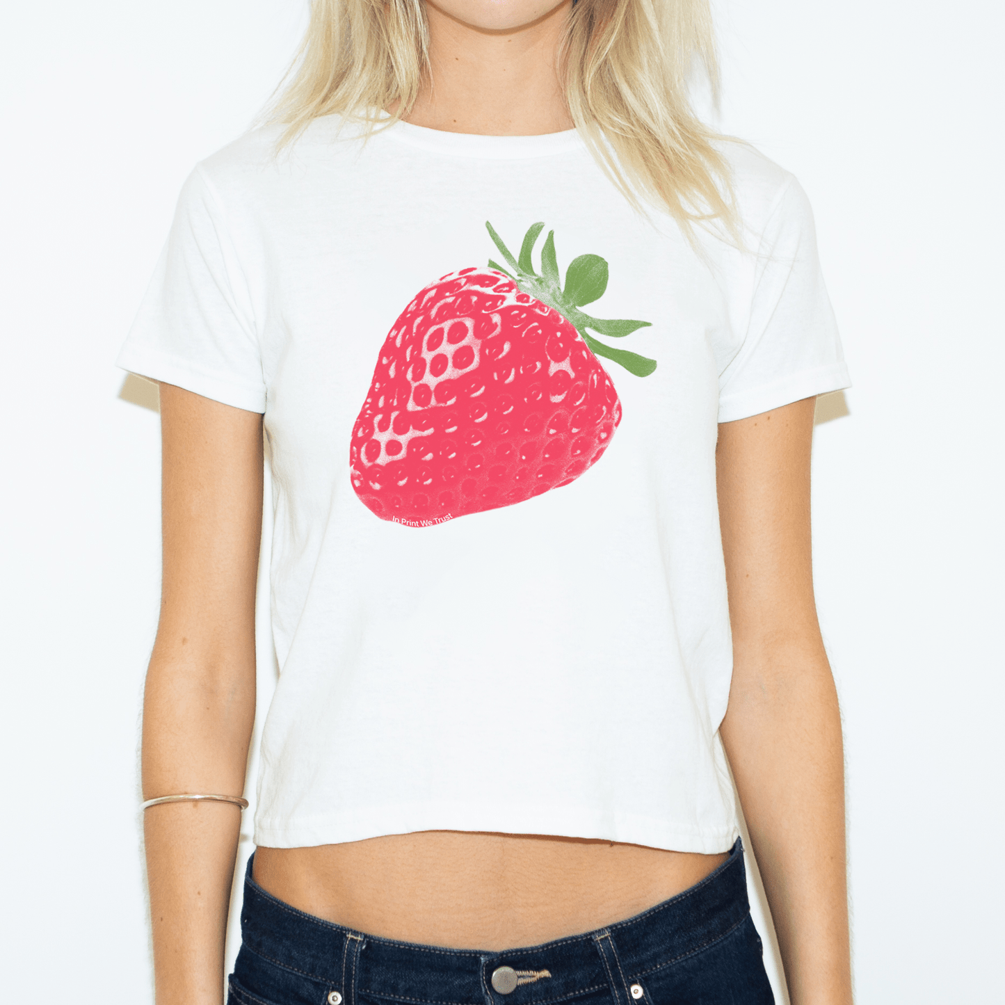 strawberry fields baby tee
