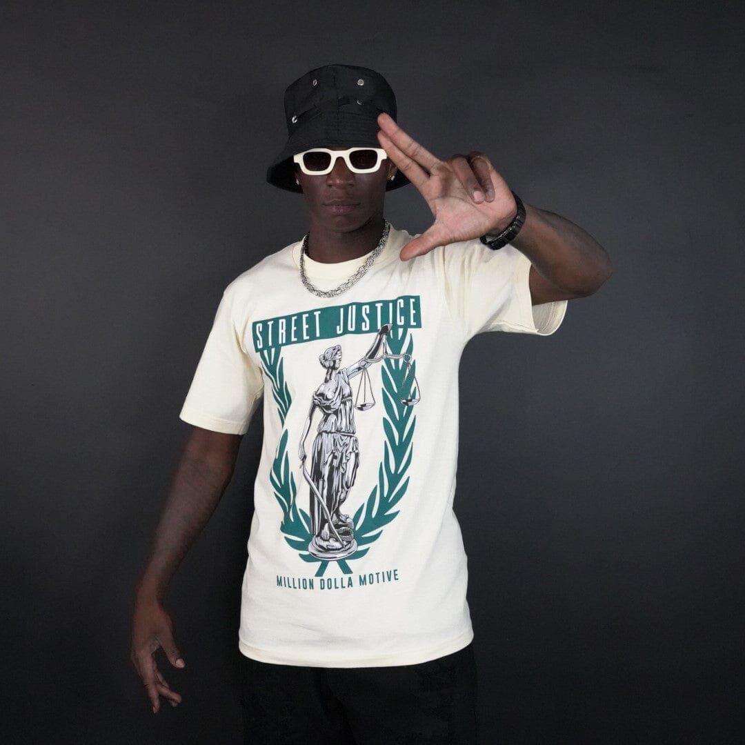 Street Justice - Natural Sail T-Shirt