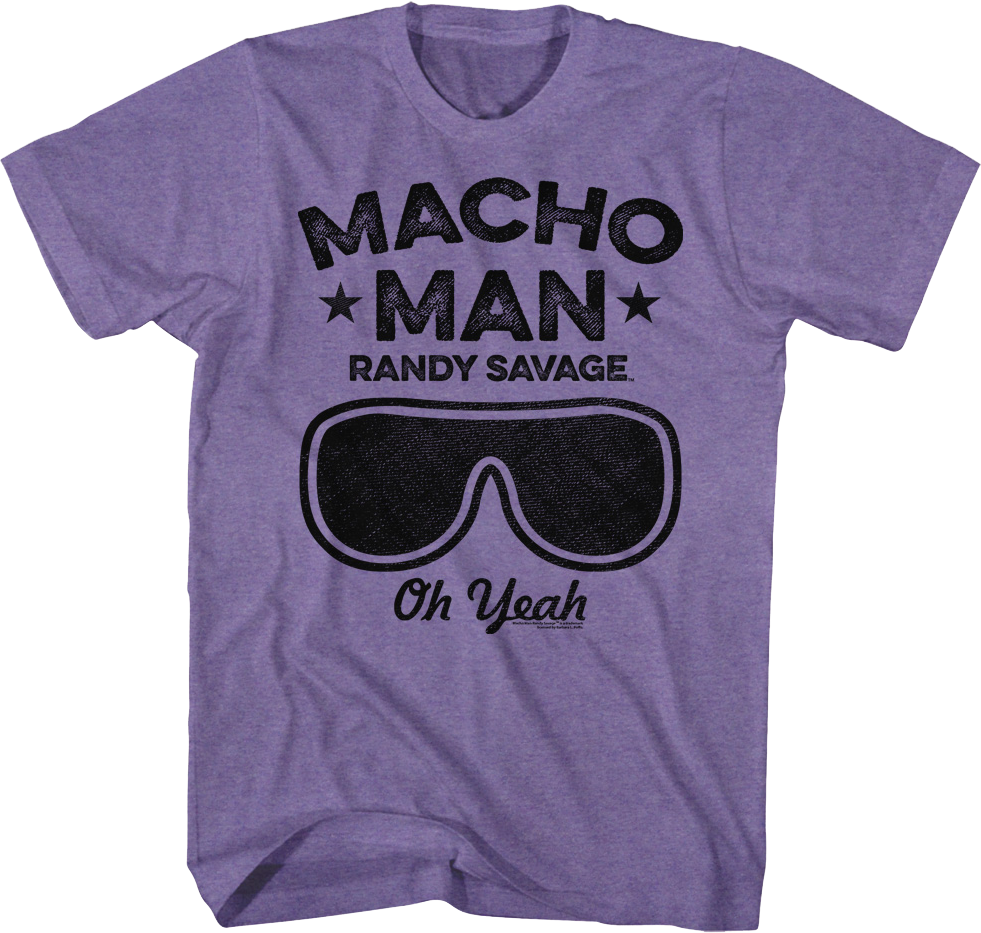 Sunglasses Macho Man Randy Savage T-Shirt