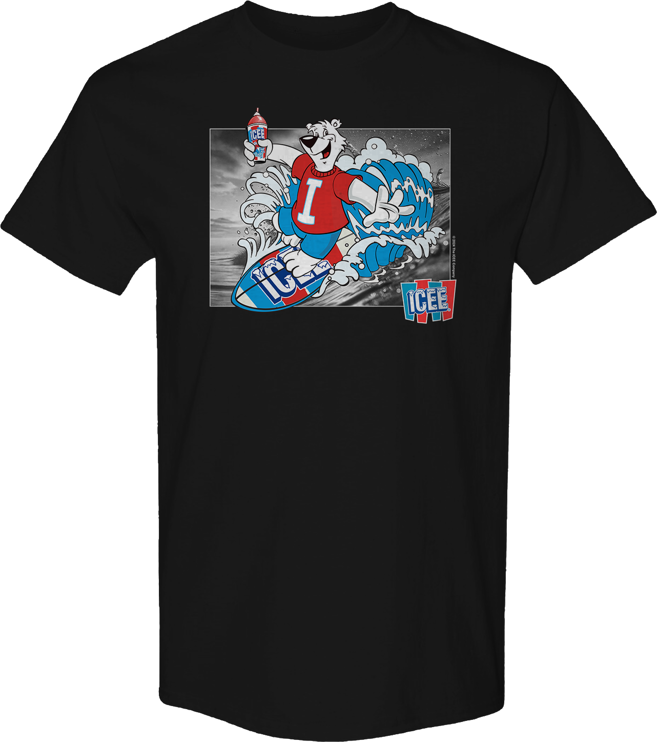 Surfing Polar Bear ICEE T-Shirt