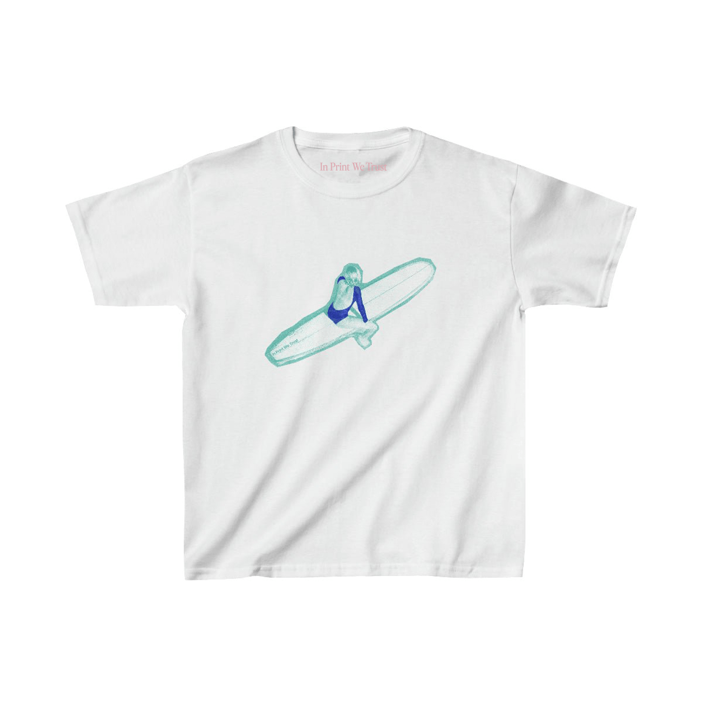 surf's up essential baby tee