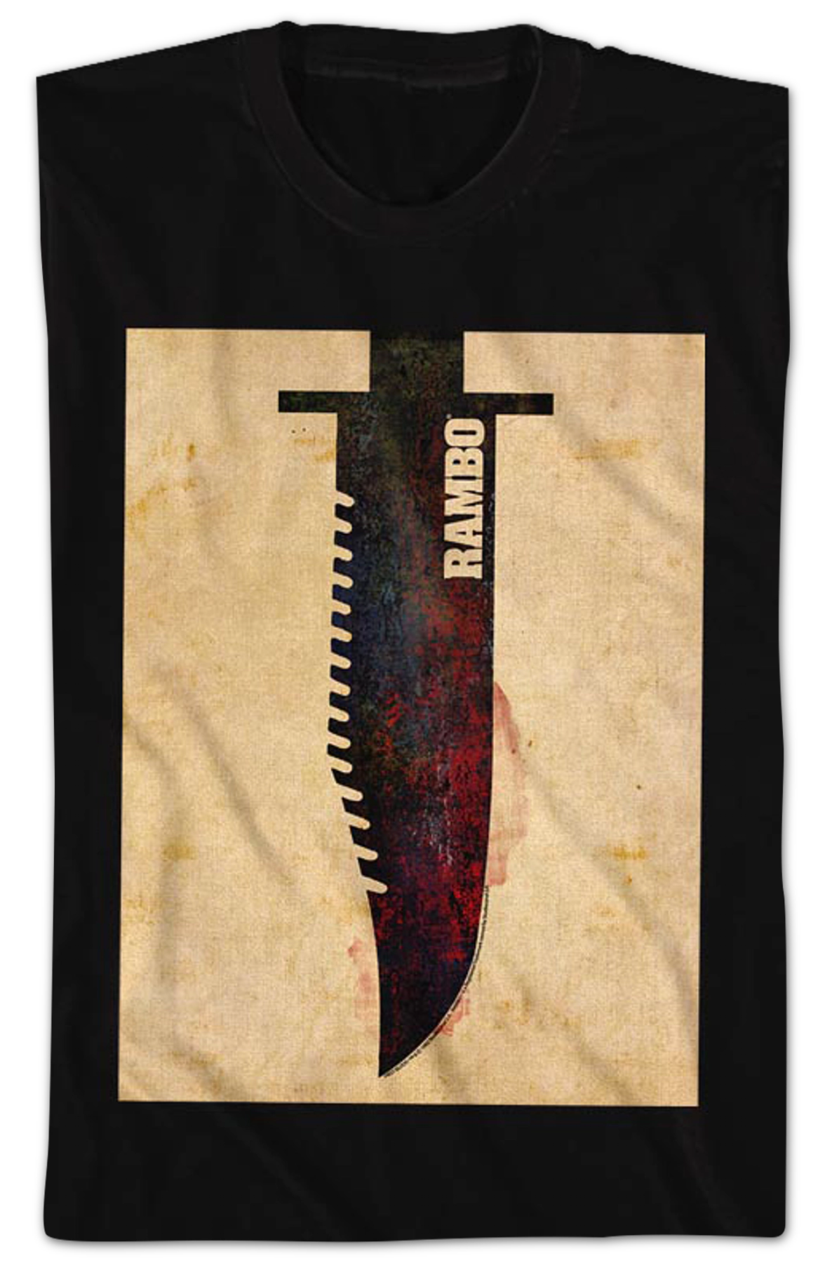 Survival Knife Rambo T-Shirt