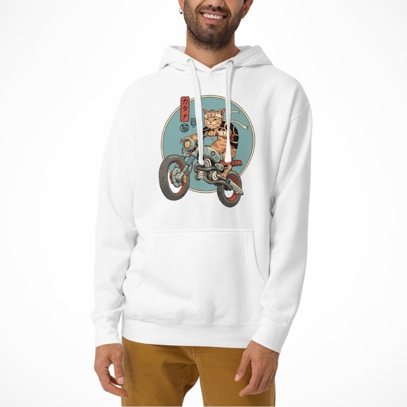 Japanese Hoodie - Neko Rider
