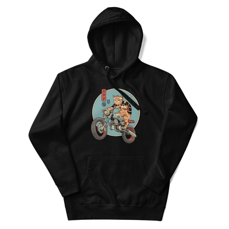 Japanese Hoodie - Neko Rider