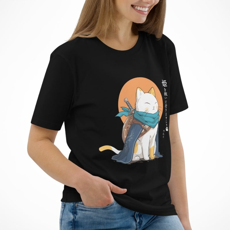 Japanese Tee Shirt - Legendary Cat