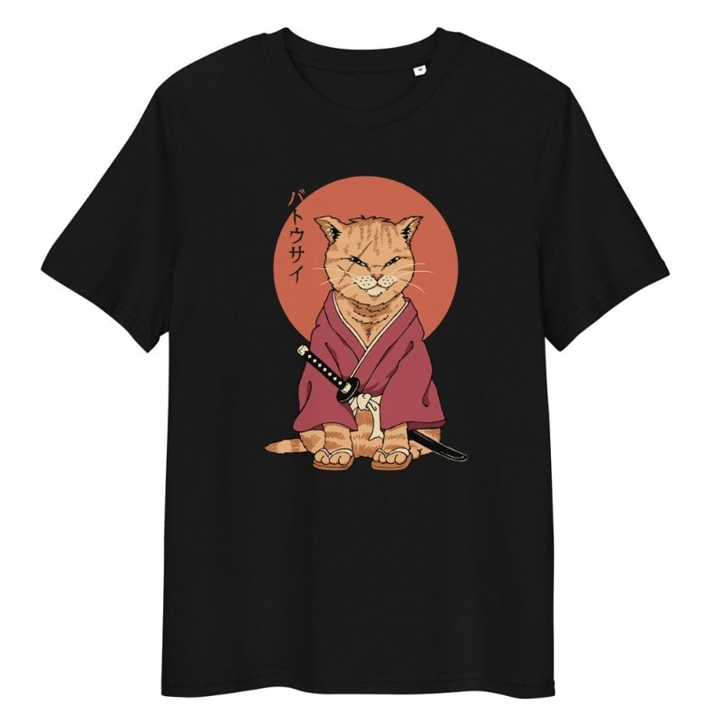 Japanese Tee Shirt - Neko Batt√¥sa√Ø