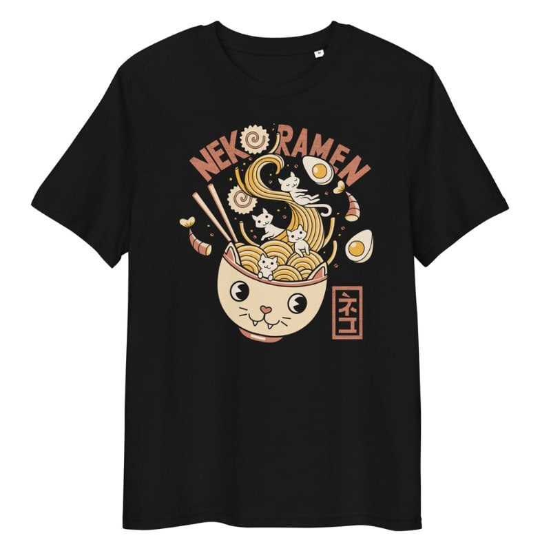 Japanese Tee Shirt - Neko Ramen