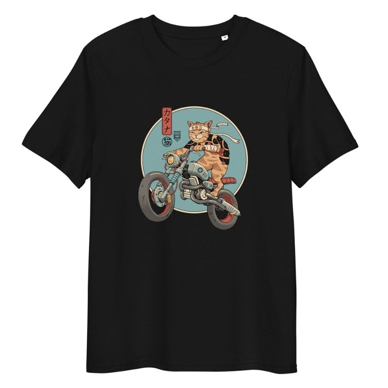 Japanese Tee Shirt - Neko Rider