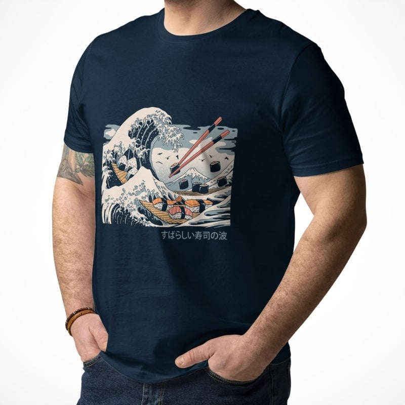 Japanese Tee Shirt - Sushi Kanagawa