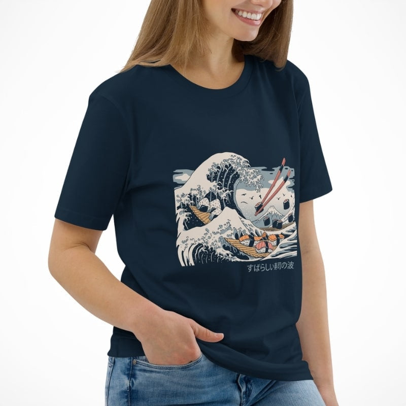 Japanese Tee Shirt - Sushi Kanagawa