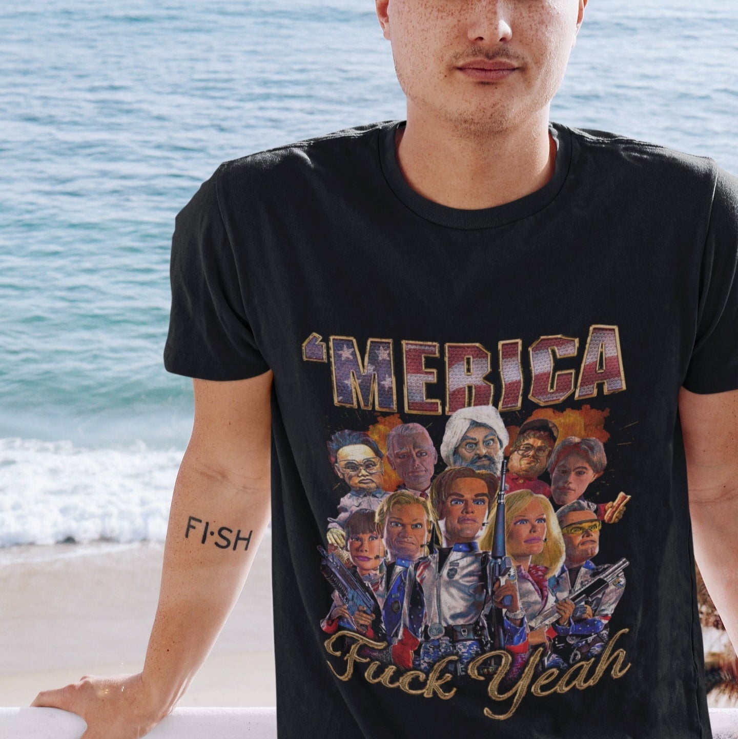 Merica Fuck Yeah T Shirt