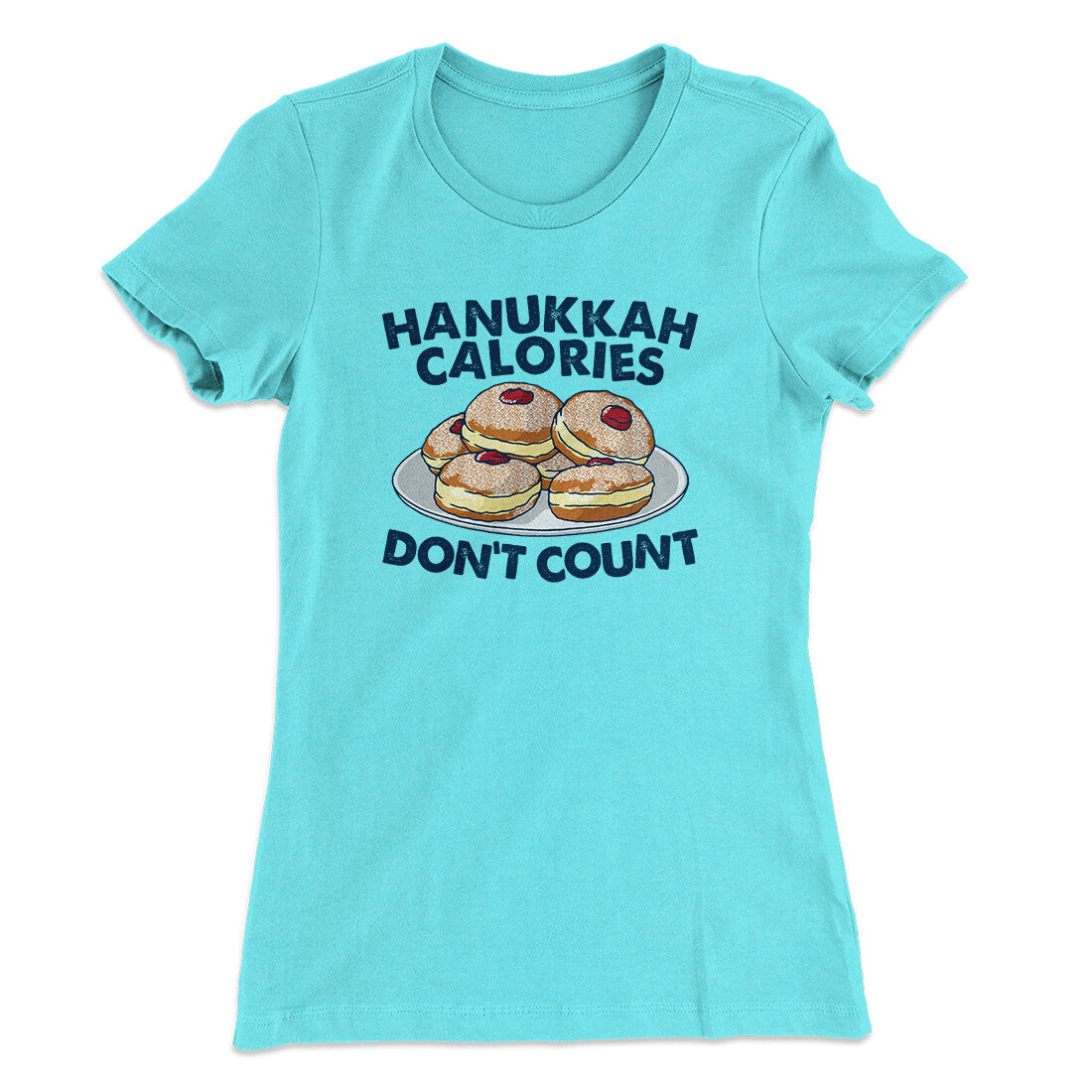 Hanukkah Calories Don't Count Women's T-Shirt