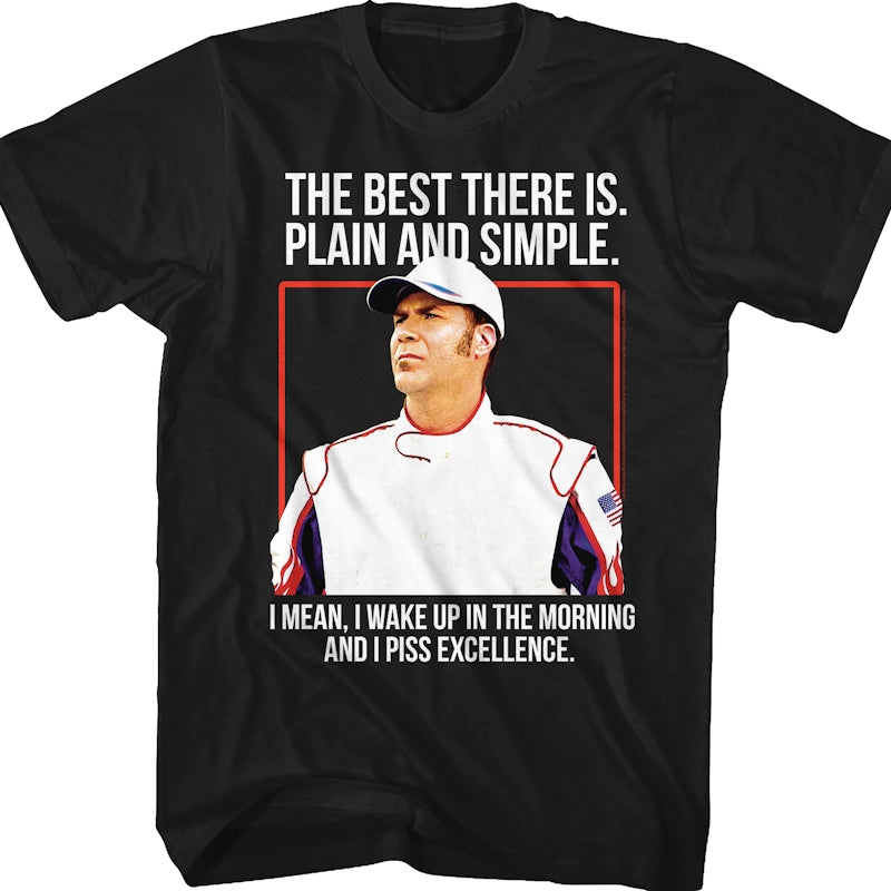 Black The Best There Is Talladega Nights T-Shirt