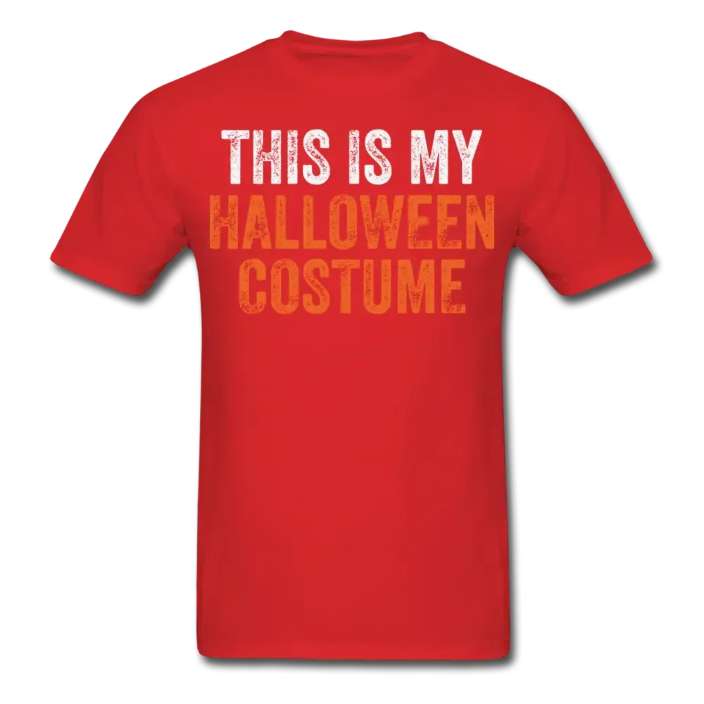 This Is My Halloween Costume Funny Halloween T-Shirt