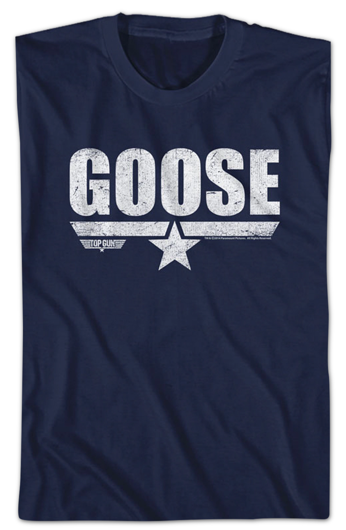 Distressed Top Gun Goose T-Shirt