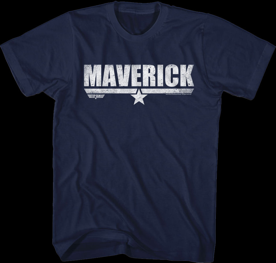Distressed Top Gun Maverick T-Shirt