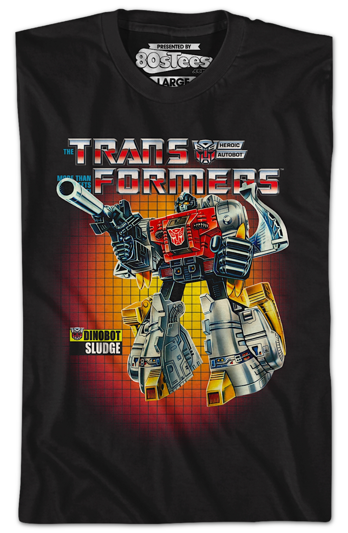 Box Art Sludge Transformers T-Shirt