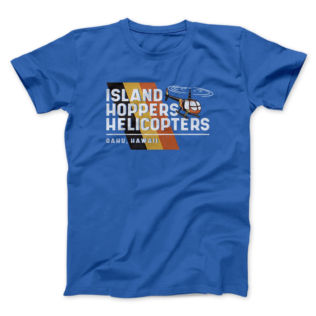 Island Hoppers Helicopters Men/Unisex T-Shirt