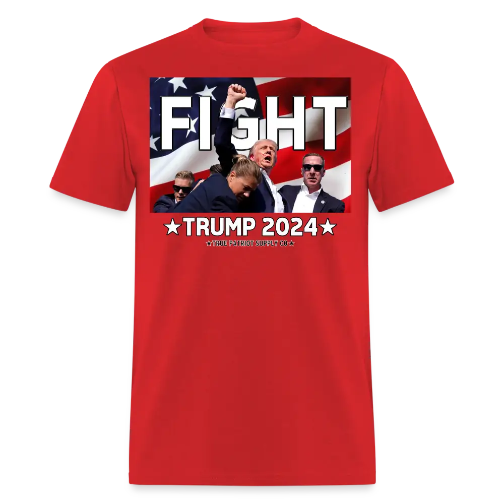 Trump 2024 Shot Assassination Attempt FIGHT Fist Raised Unisex Classic T-Shirt
