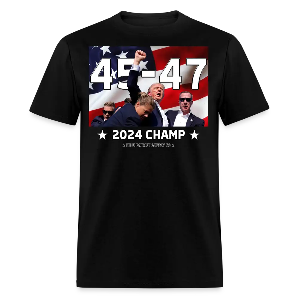Trump 45 - 47 2024 Champ Unisex Classic T-Shirt