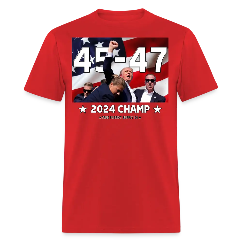 Trump 45 - 47 2024 Champ Unisex Classic T-Shirt