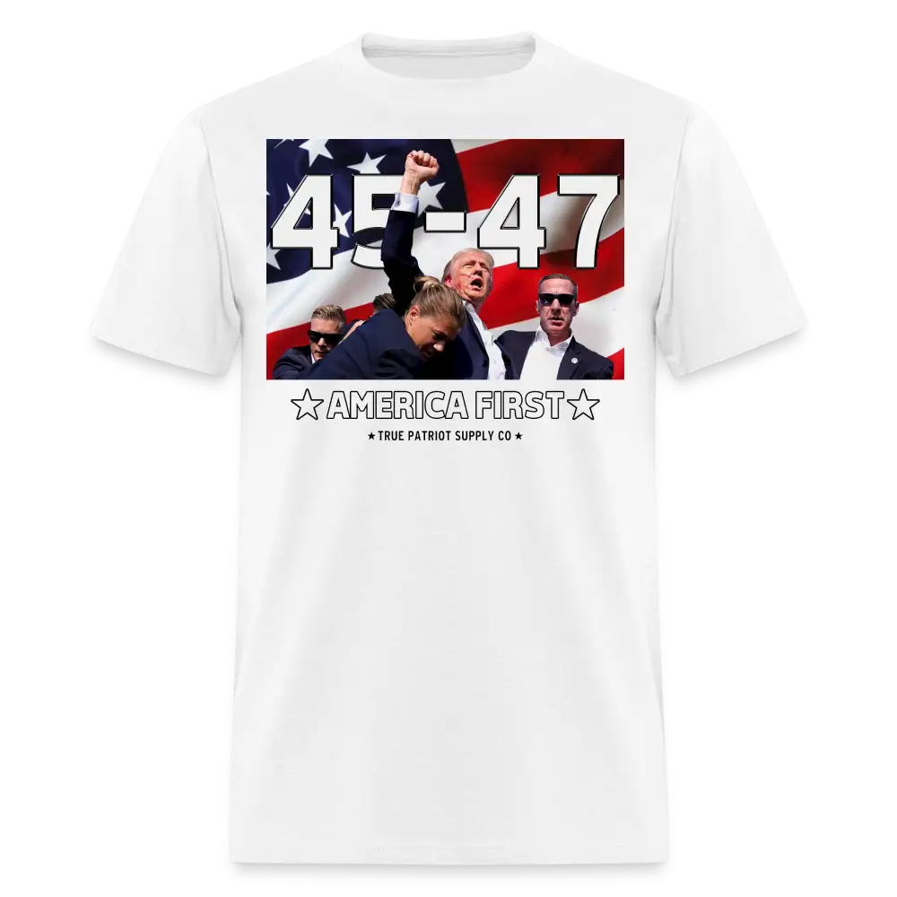 Trump 45 - 47 America First Unisex Classic T-Shirt