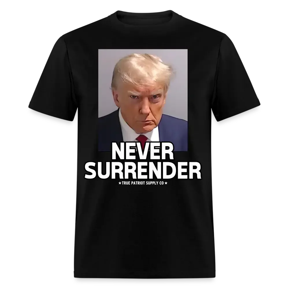 Trump Mugshot Never Surrender Unisex Classic T-Shirt