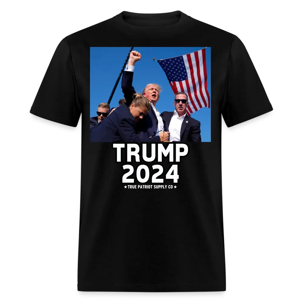 Trump Shot Assassination Attempt Trump 2024 Fist Raised Unisex Classic T-Shirt
