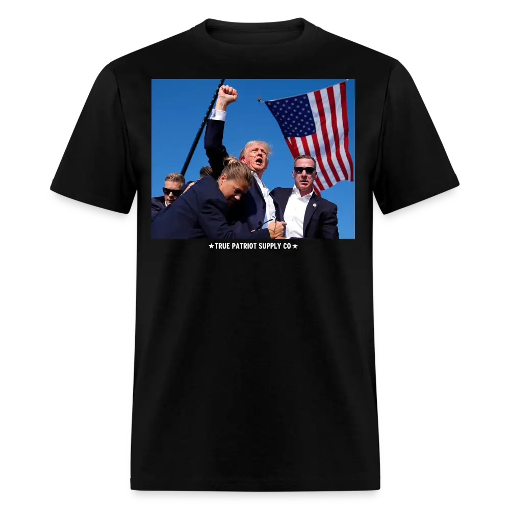 Trump Shot Assassination Attempt Fist Raised Unisex Classic T-Shirt