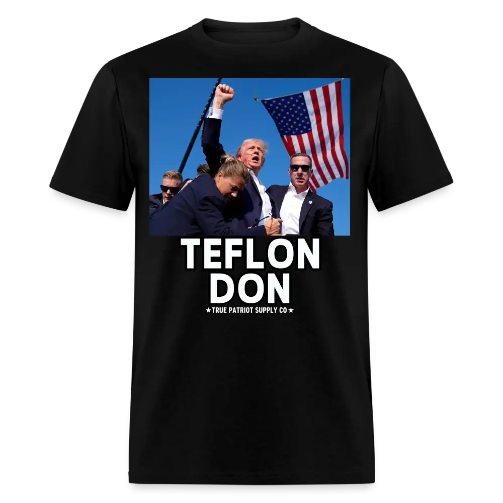 Trump Shot Assassination Attempt Teflon Don Fist Raised Unisex Classic T-Shirt