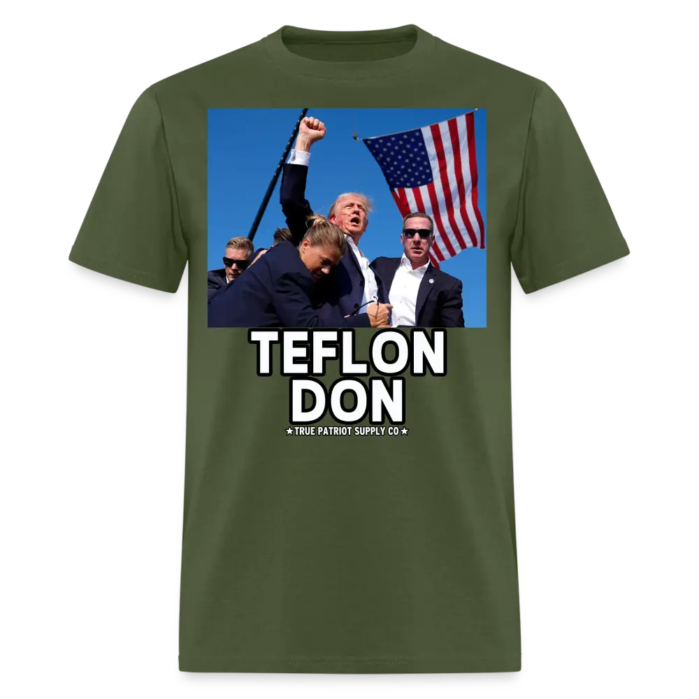 Trump Shot Assassination Attempt Teflon Don Fist Raised Unisex Classic T-Shirt