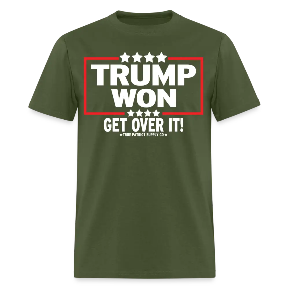 Trump Won Get Over It Unisex Classic T-Shirt