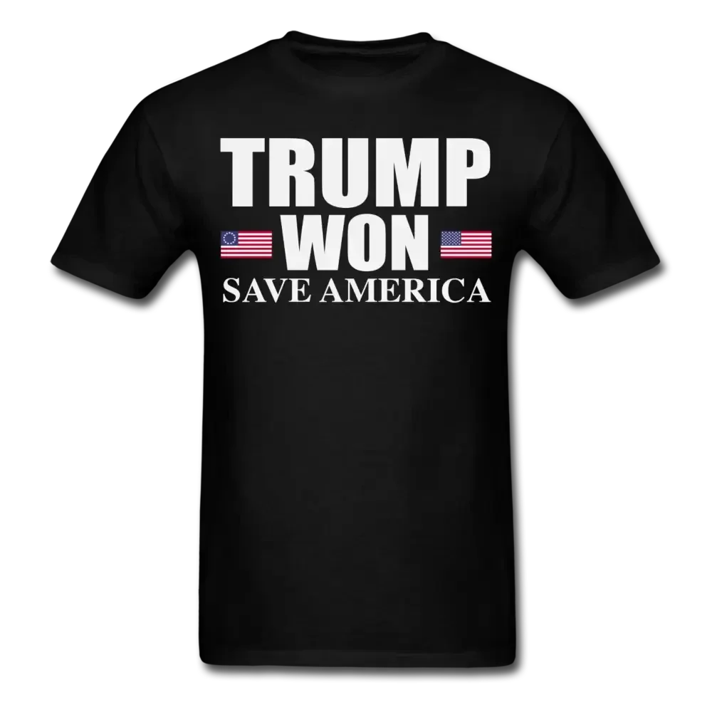 Trump Won - Save America! T-Shirt