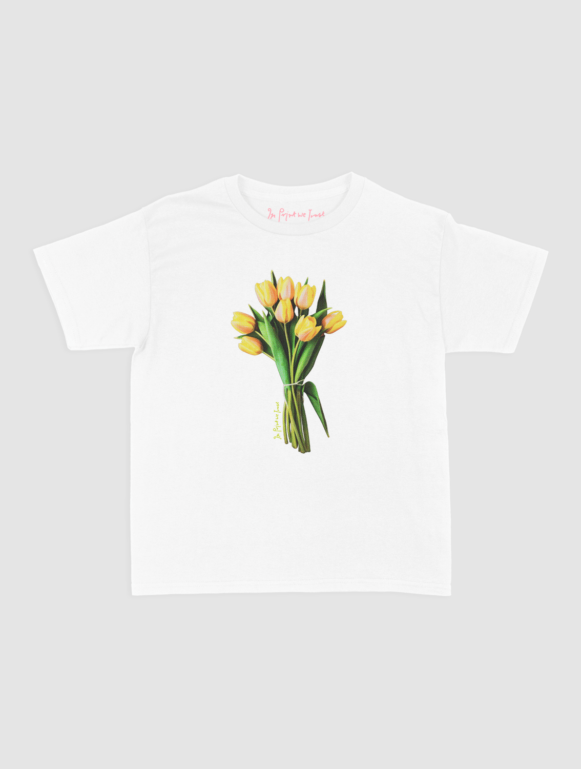 tulips baby tee