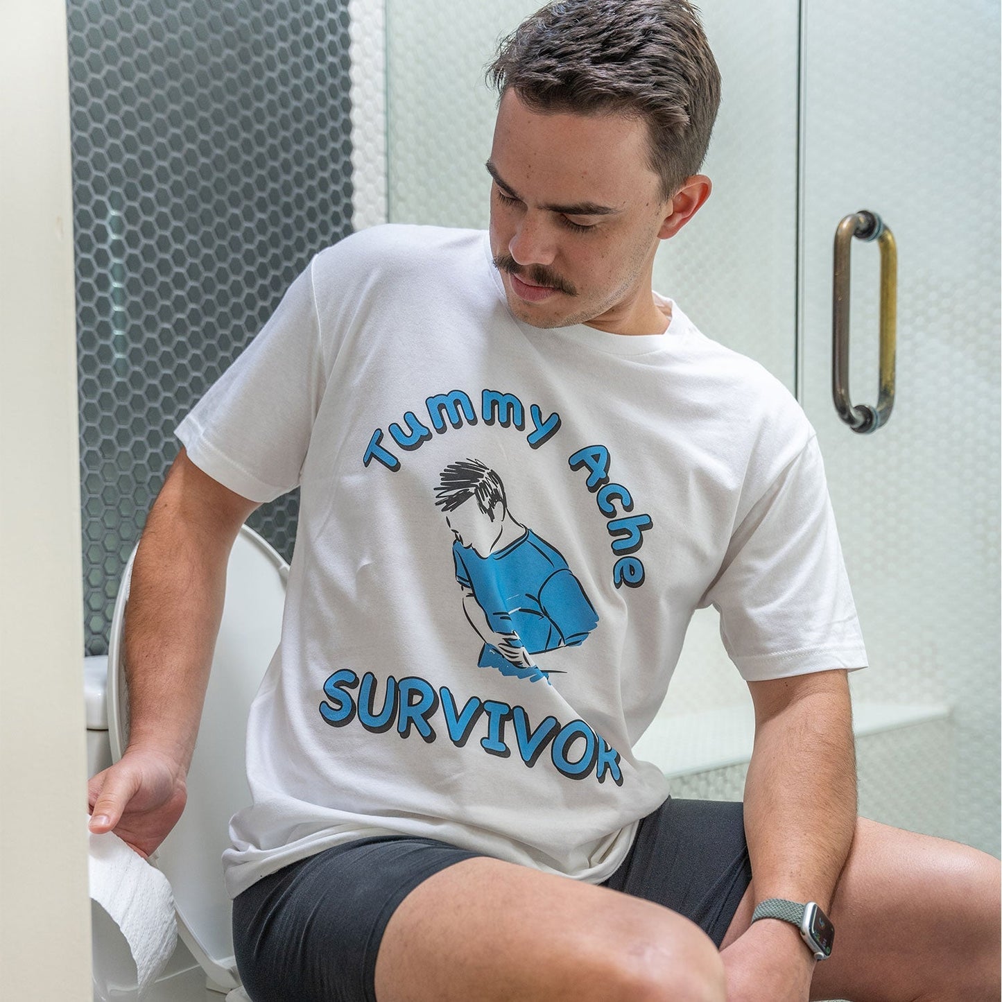 Tummy Ache Survivor T Shirt