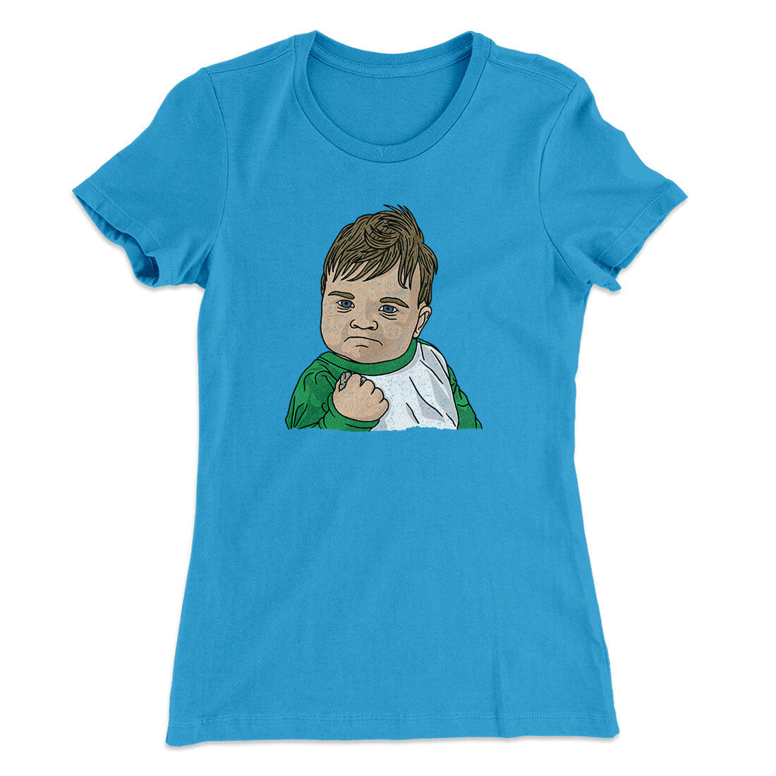 Success Kid Meme Funny Women's T-Shirt