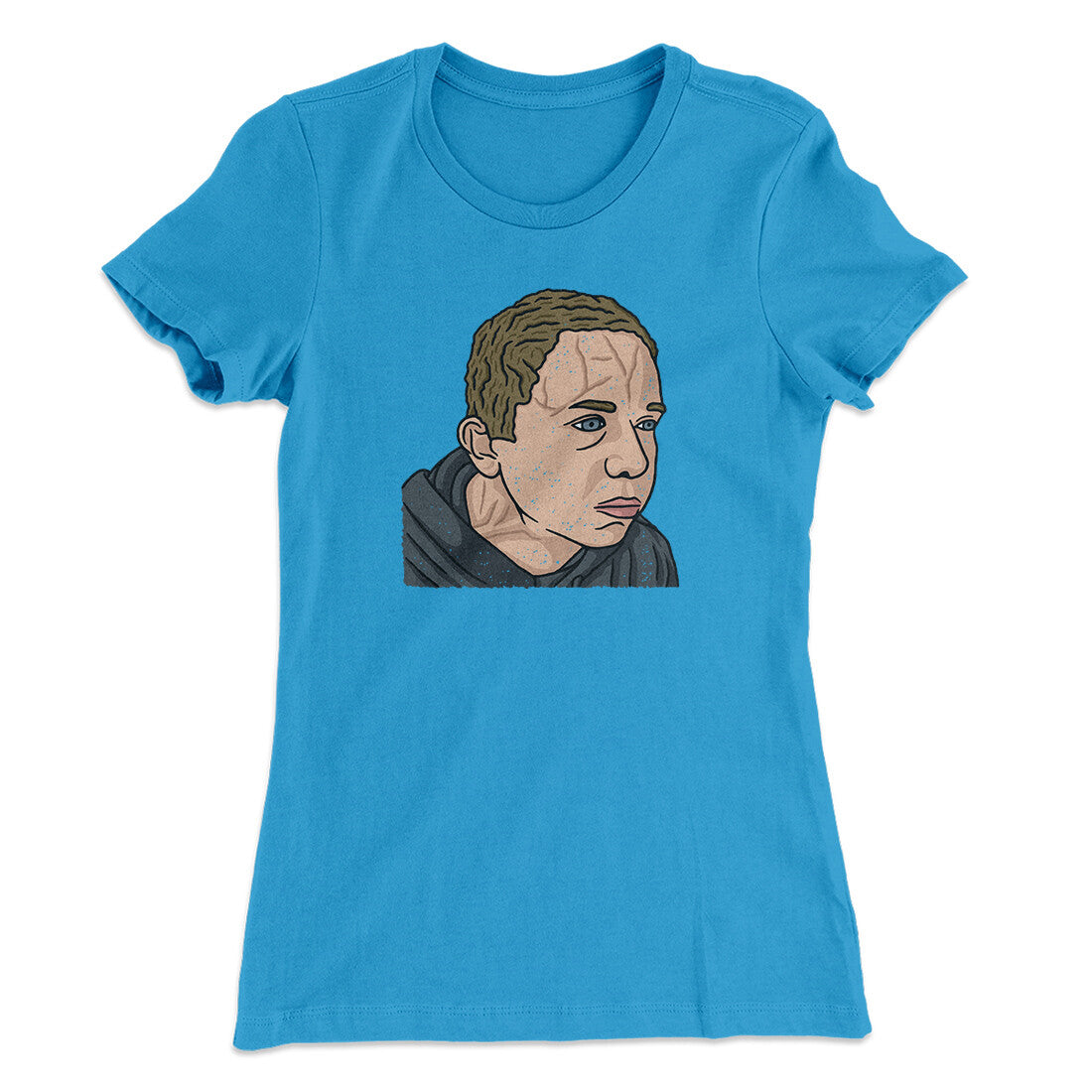 Bulging Forehead Vein Guy Meme Funny Women's T-Shirt