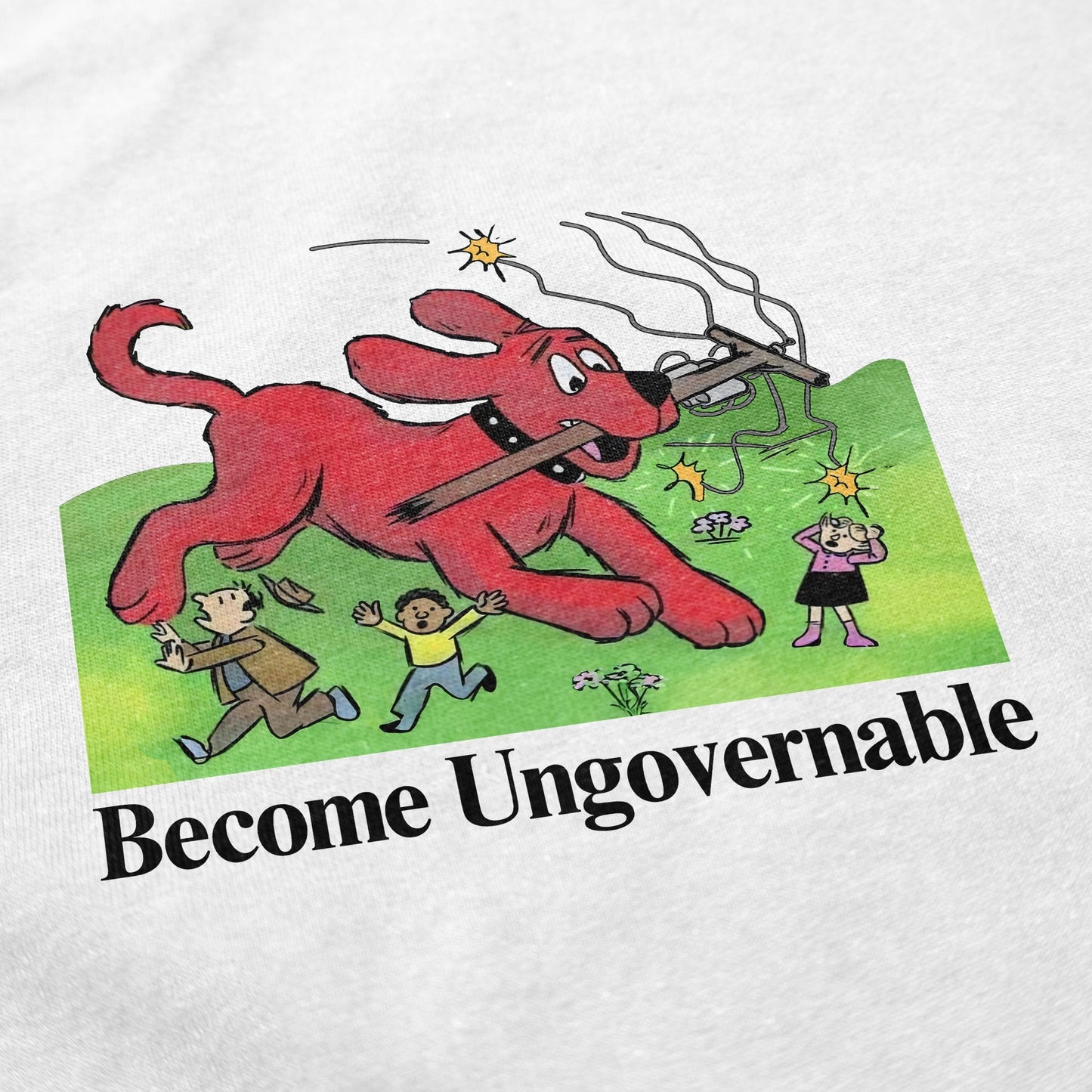 Ungovernable Dog T Shirt