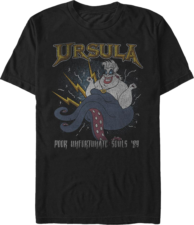 Ursula Poor Unfortunate Souls '89 Little Mermaid T-Shirt