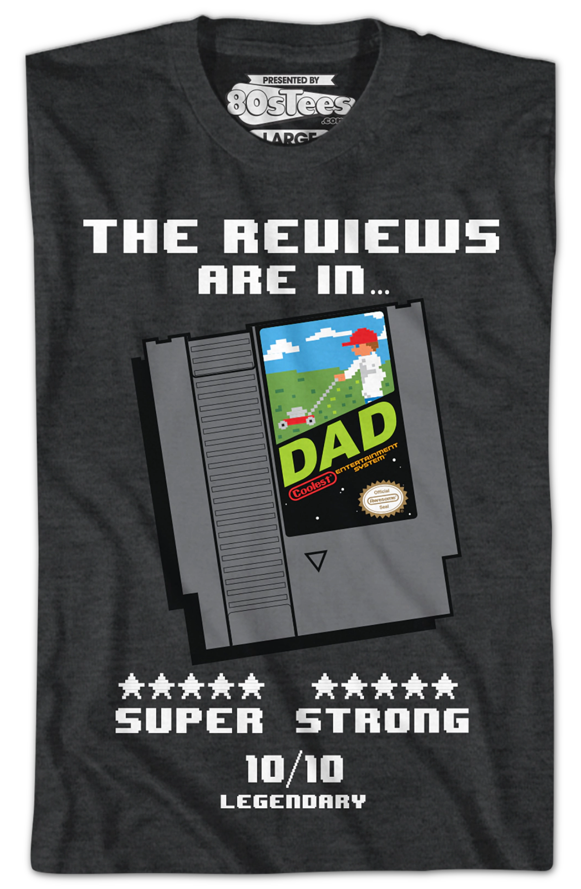 Video Game Cartridge Father's Day T-Shirt