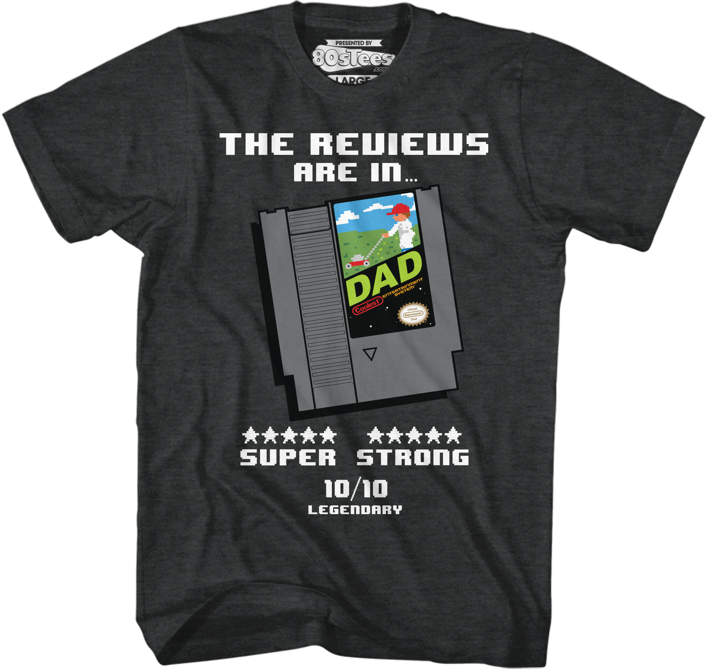 Video Game Cartridge Father's Day T-Shirt