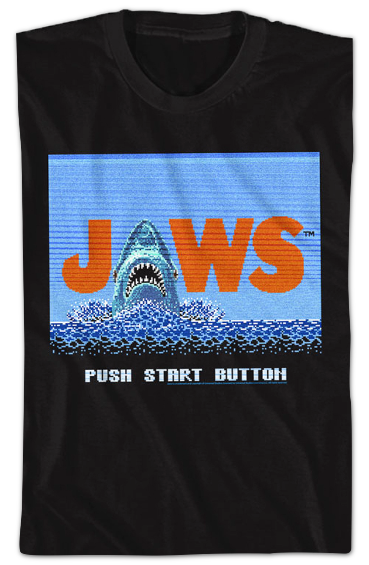 Video Game Jaws T-Shirt