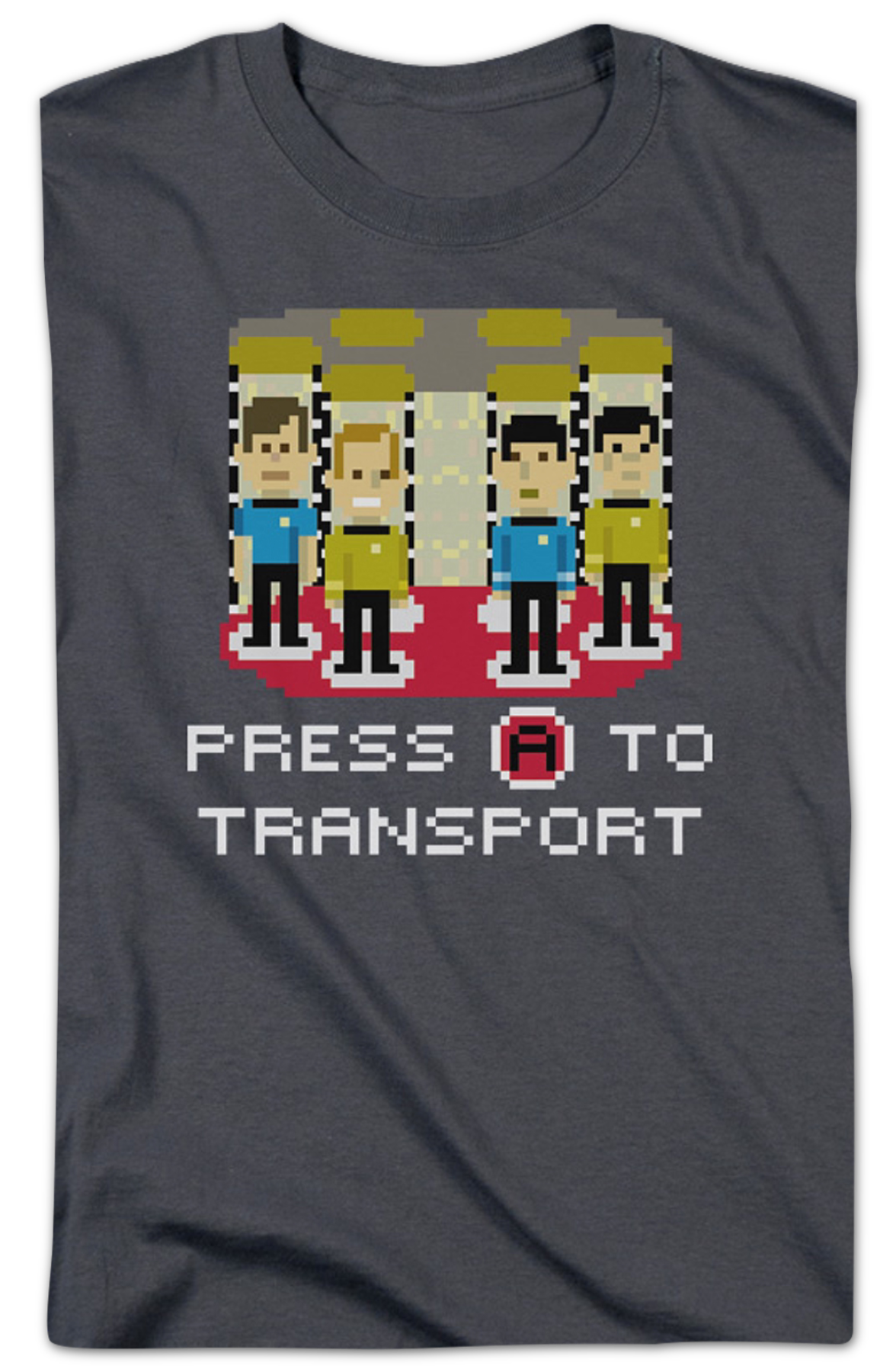 Video Game Transport Star Trek T-Shirt