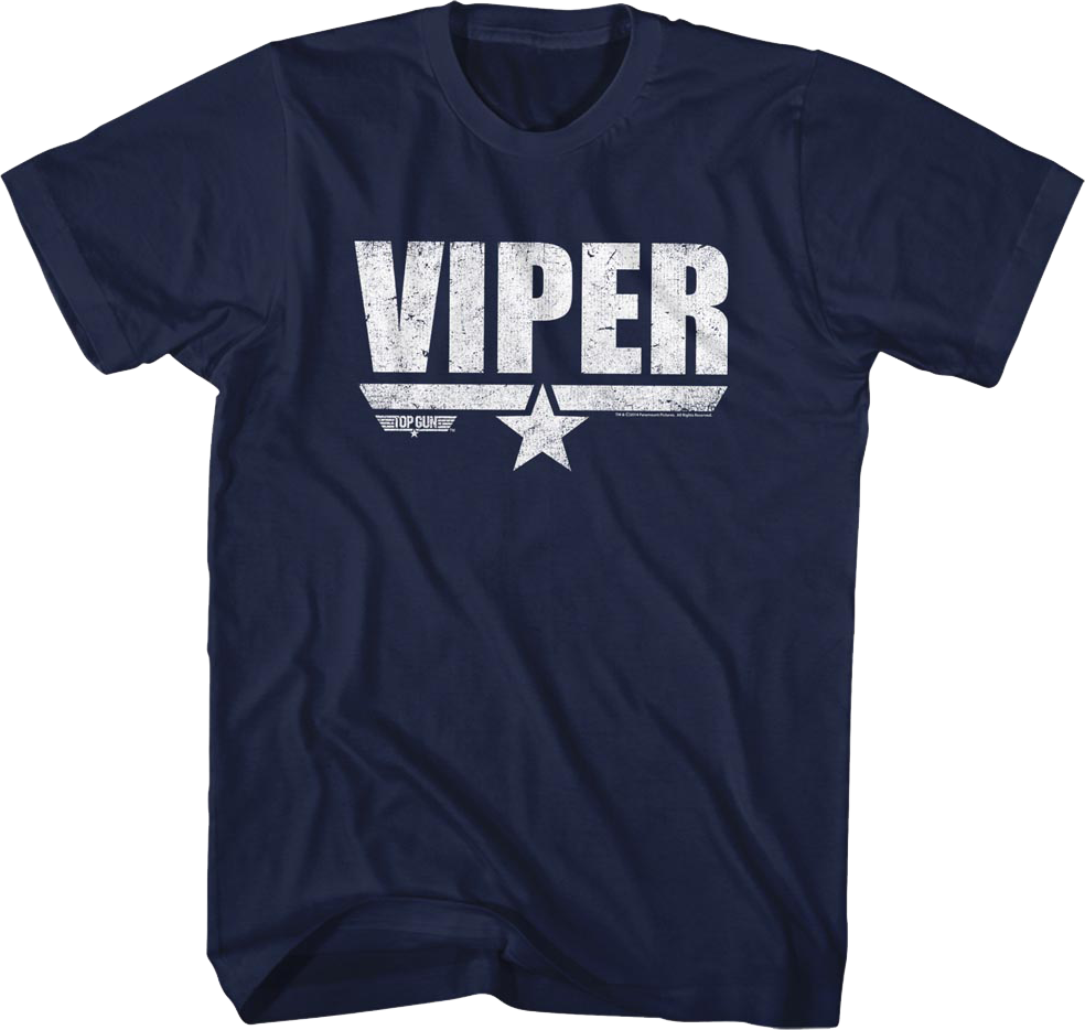 Distressed Viper Top Gun T-Shirt