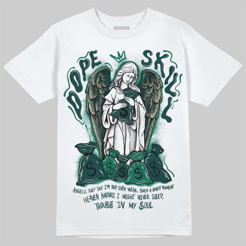 Oxidized Green 4s DopeSkill T-Shirt Angels Graphic